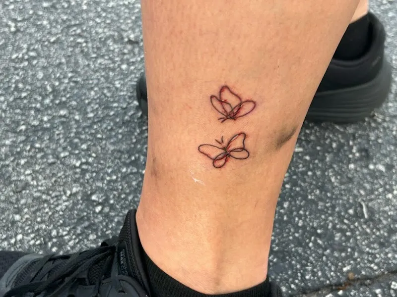 Buddha Blue Tattoo