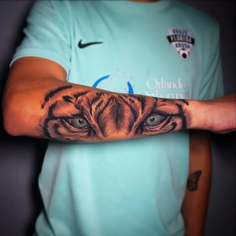 Buddha Blue Tattoo