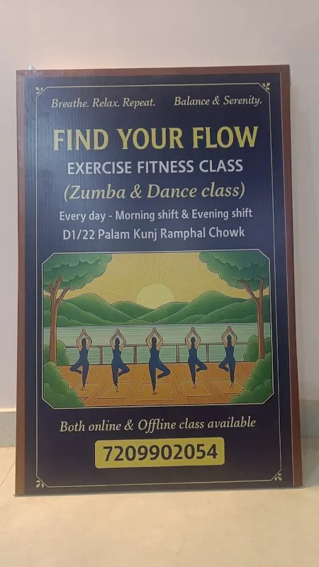 Find Your Flow - Exercise Fitness Class