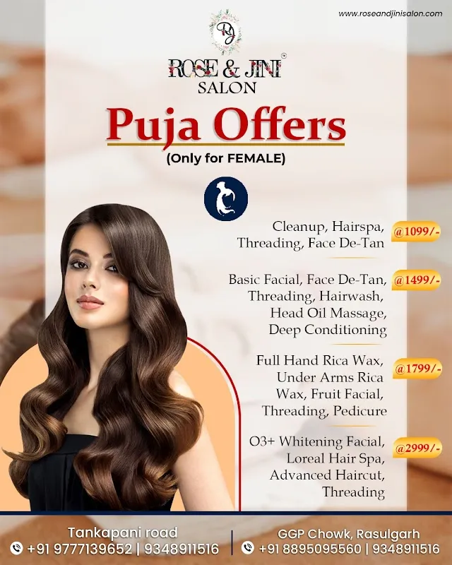 Rose & Jini Unisex Salon