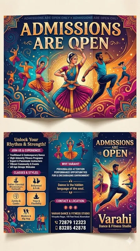 VARAHI dance&fitness studio nizamabad