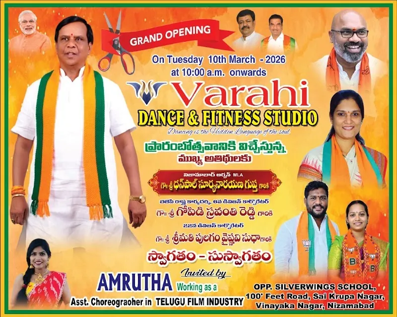VARAHI dance&fitness studio nizamabad