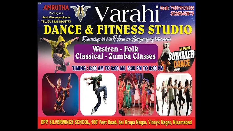 VARAHI dance&fitness studio nizamabad