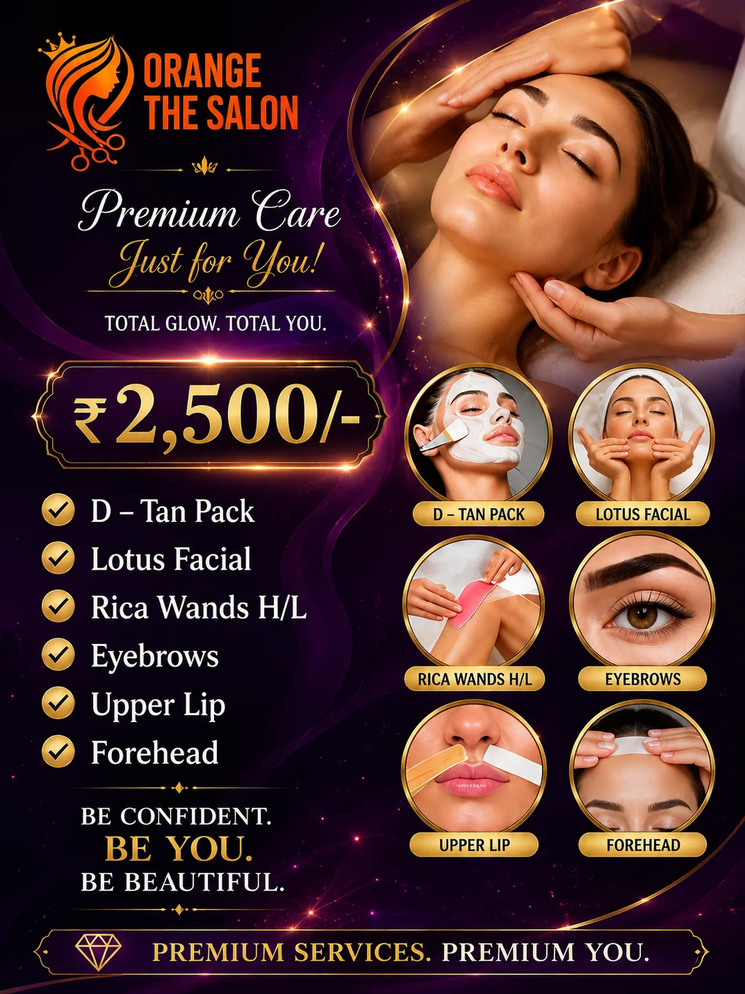 Orange the salon- Hair & Beauty Salon | Bridal Styling | Hair Treatment | Nail Art & Facial | Hyderabad
