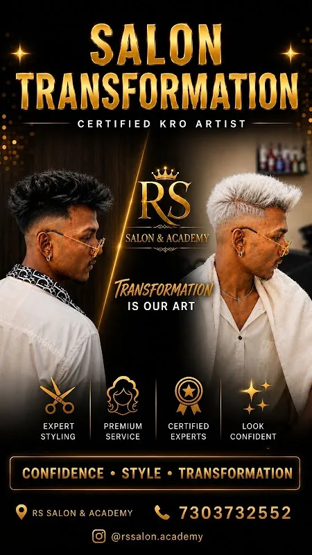 RS Salon & Academy-Unisex (Makeup, Hair & Beauty)
