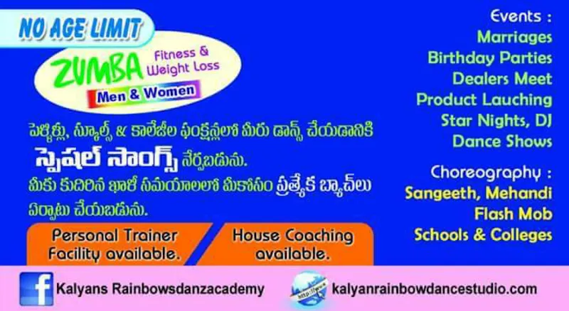 Rainbow Dance and Zumba studio