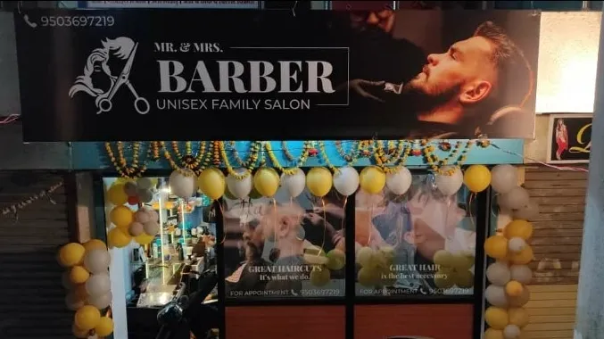 Mr. & Mrs. Barber Unisex Family Salon
