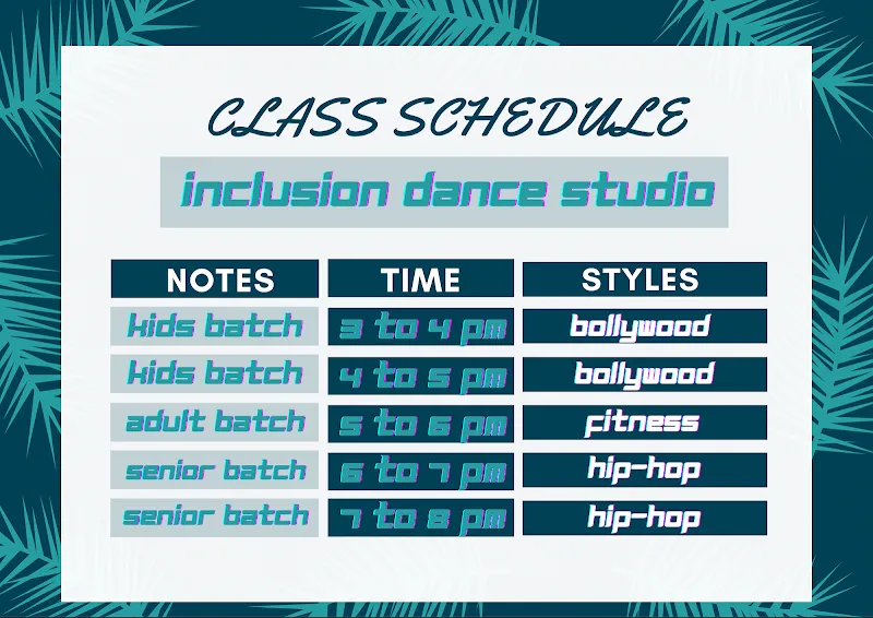 INCLUSION DANCE STUDIO- DANCE X FITNESS