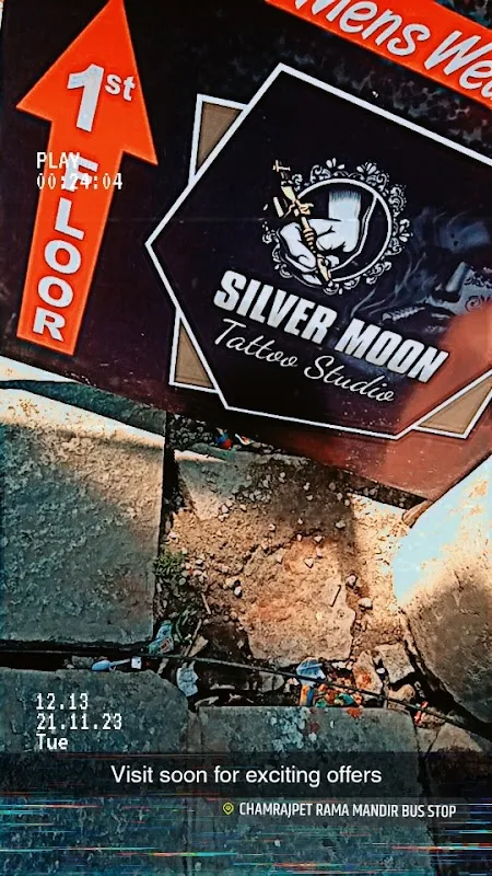 Silver moon tattoo studio