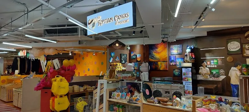 The Kopitiam Canvas by Mochiart Art Studio