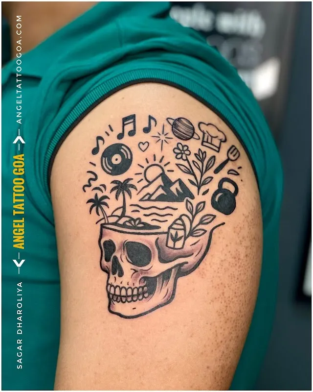 Angel Tattoo - International Award Winning Artist - Best Tattoo Artist in Goa - Best Tattoo Studio in Goa