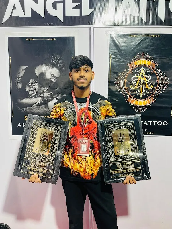 Angel Tattoo - International Award Winning Artist - Best Tattoo Artist in Goa - Best Tattoo Studio in Goa