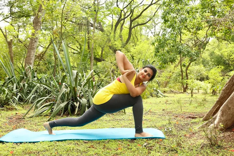 Bijal's yoga studio.