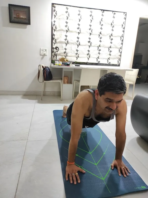 Bijal's yoga studio.