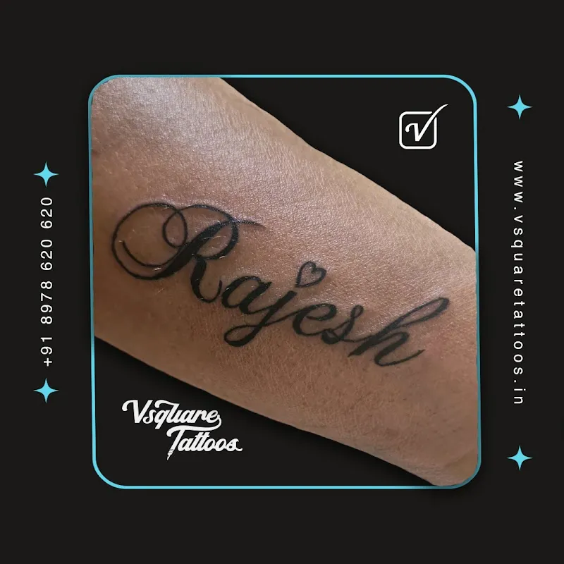 V Square Hygienic Tattoos