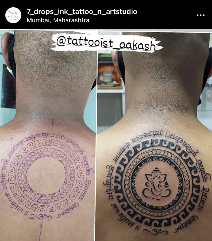 7 Drops Ink Tattoo Studio,Goregaon West.
