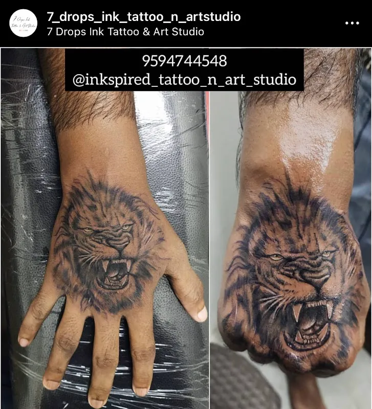 7 Drops Ink Tattoo Studio,Goregaon West.