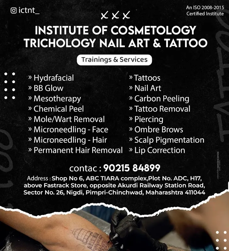 ICTNT | Institute of Cosmetology Trichology Nail Art and Tattoos
