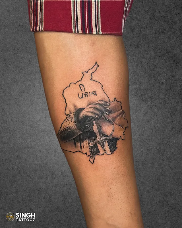 Singh Tattooz- Best Tattoo Shop & Studio for Permanent Tattoo in Delhi | Tattoo Training Course & Training Institute in Delhi