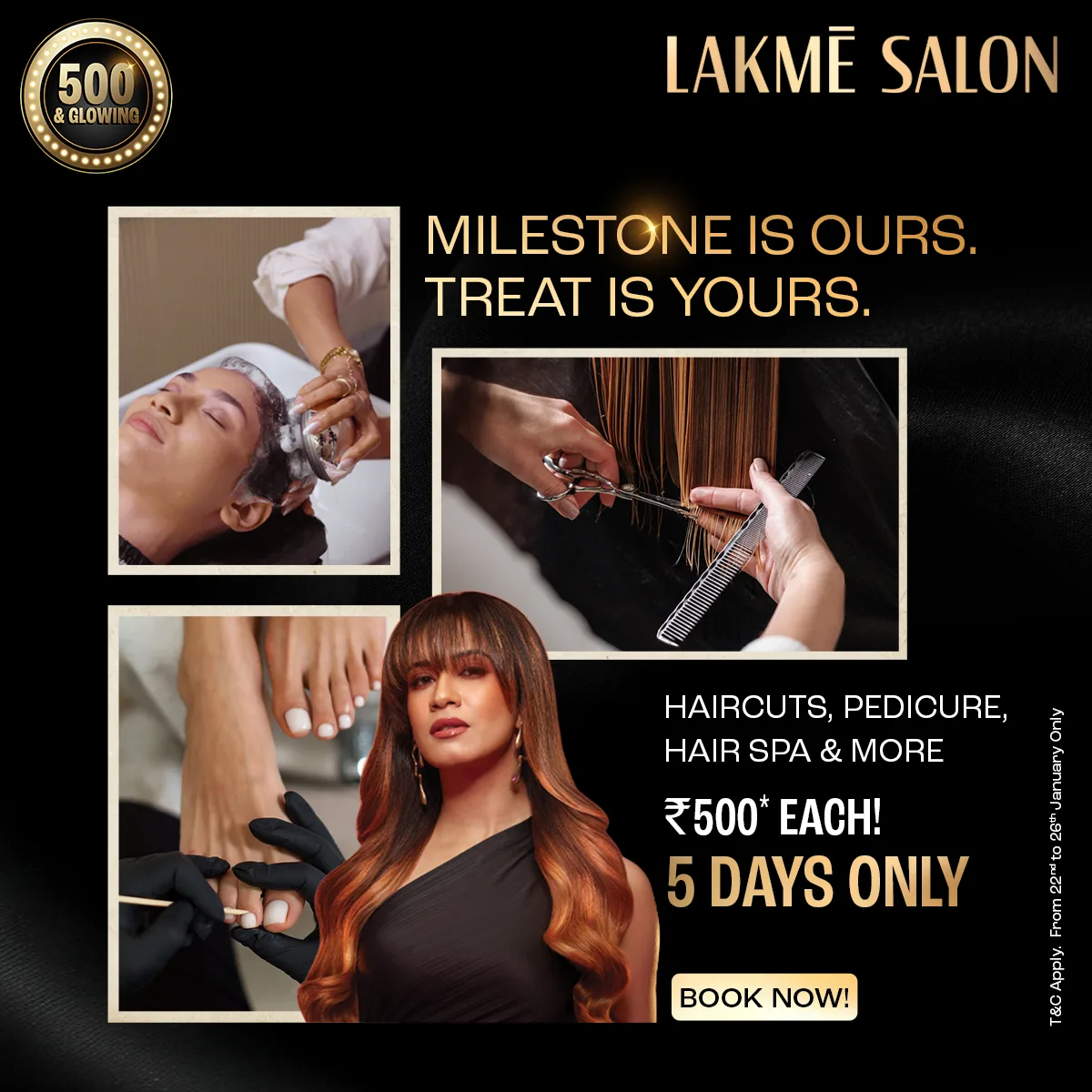 Lakme Salon in Geetanagar Road,Zoo Tinali,Guwahati