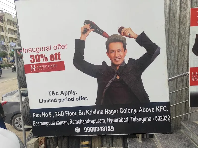 Jawed Habib Hair, Beauty & Nail Salon - Krishnareddypet