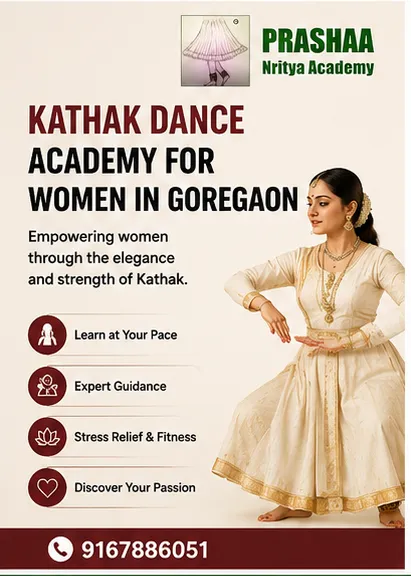 Prashaa Nritya Academy - Best Kathak dance classes in Goregaon|Professional|Certified|Classical Dance class|Kids|Women