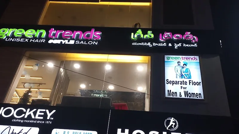 GREEN TRENDS UNISEX HAIR & STYLE SALON (separate floor for Men and Women)
