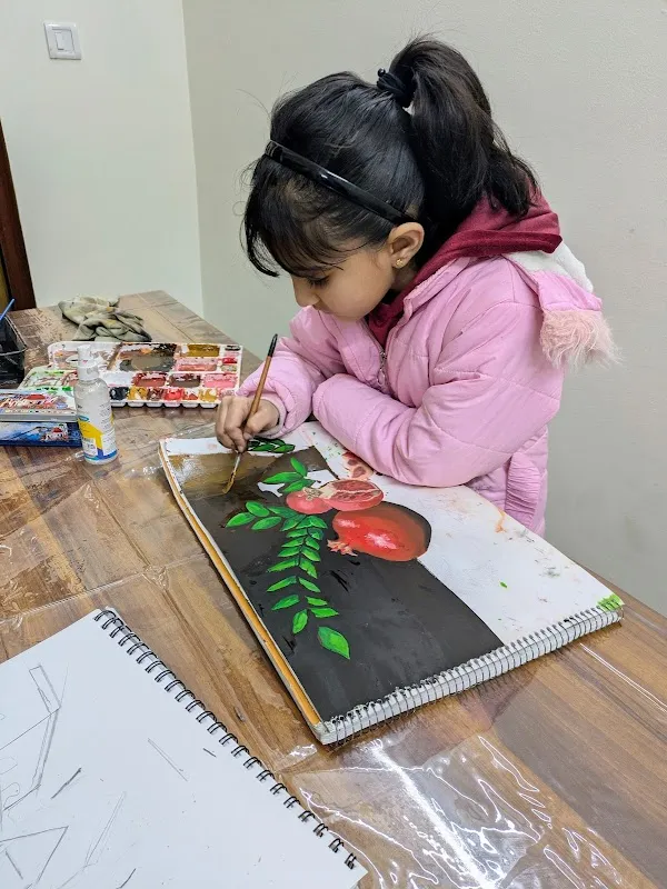 The perfect stroke art studio