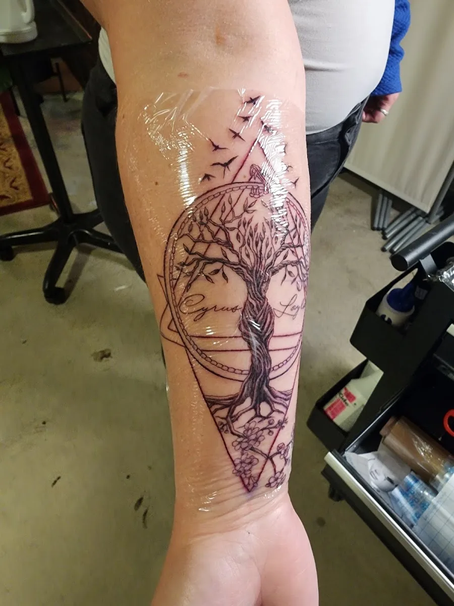 Black Widow Tattoo