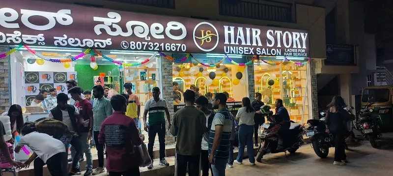 Js hair story unisex salon(rammurthy Nagar)