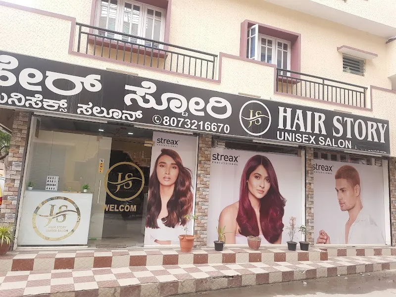 Js hair story unisex salon(rammurthy Nagar)