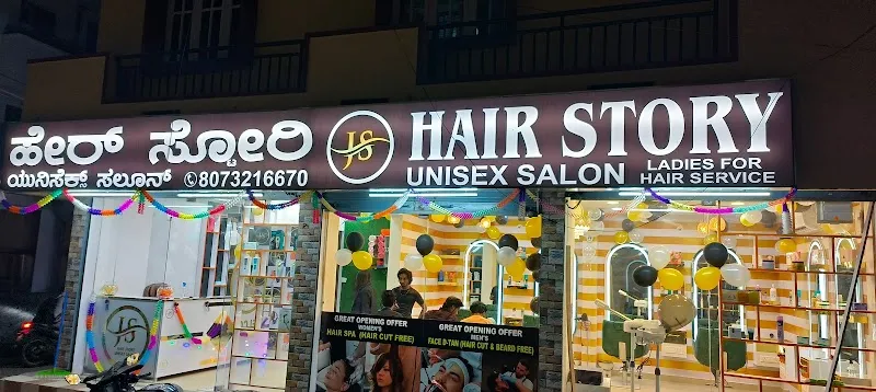 Js hair story unisex salon(rammurthy Nagar)