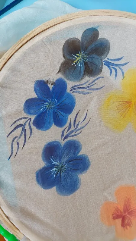 Rang Saaz by Surabhi | Resin Art | Fabric Painting