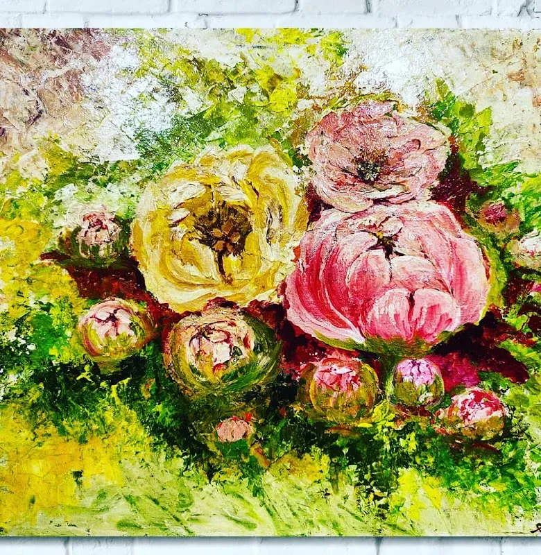Rang Saaz by Surabhi | Resin Art | Fabric Painting
