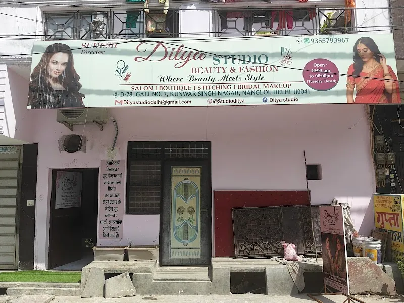DITYA Parlour & Boutique- best ladies salon and boutique in nangloi