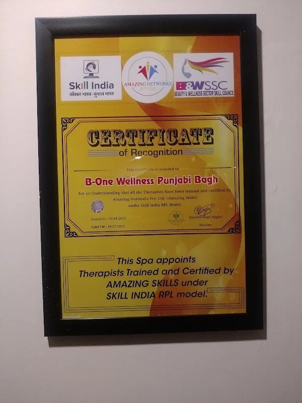 B-One Wellness Spa Punjabi Bagh-Massage Center in Punjabi Bagh | Spa in Punjabi Bagh | Luxury Spa in Punjabi Bagh