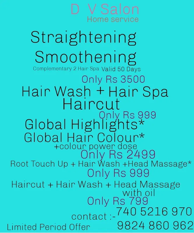 D V Salon Home Service