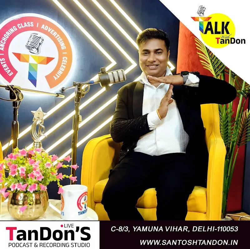 Tandon's Podcast & Recording studio