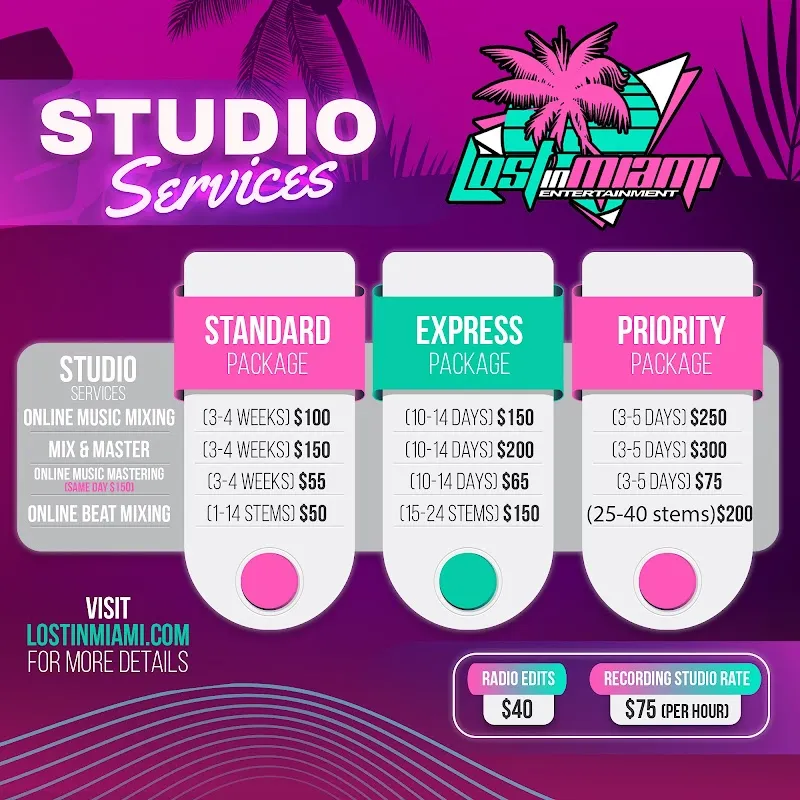 Lost in Miami Recording Studio