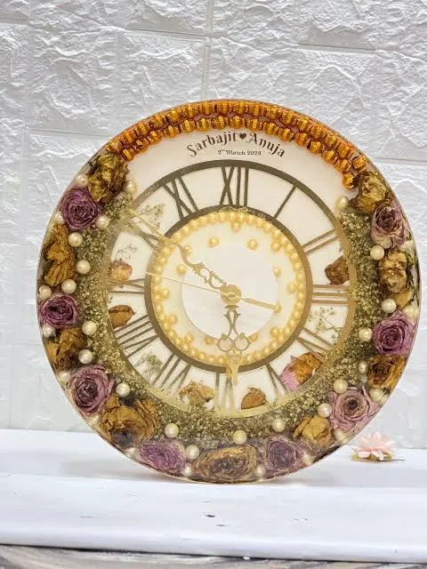 Resinista by AnDi - Trusted Resin Artist | Varmala Preservation Specialists in Ranchi | Resin Art Studio