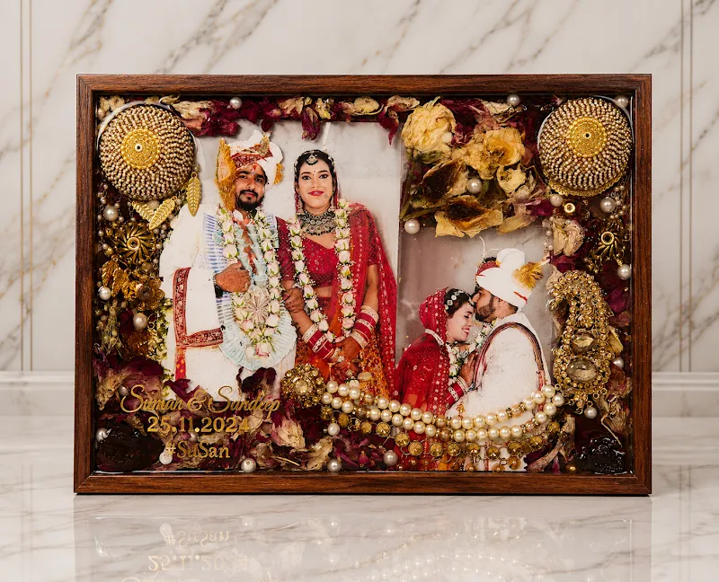 Resinista by AnDi - Trusted Resin Artist | Varmala Preservation Specialists in Ranchi | Resin Art Studio