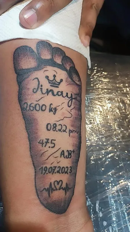 Pradip tattoo
