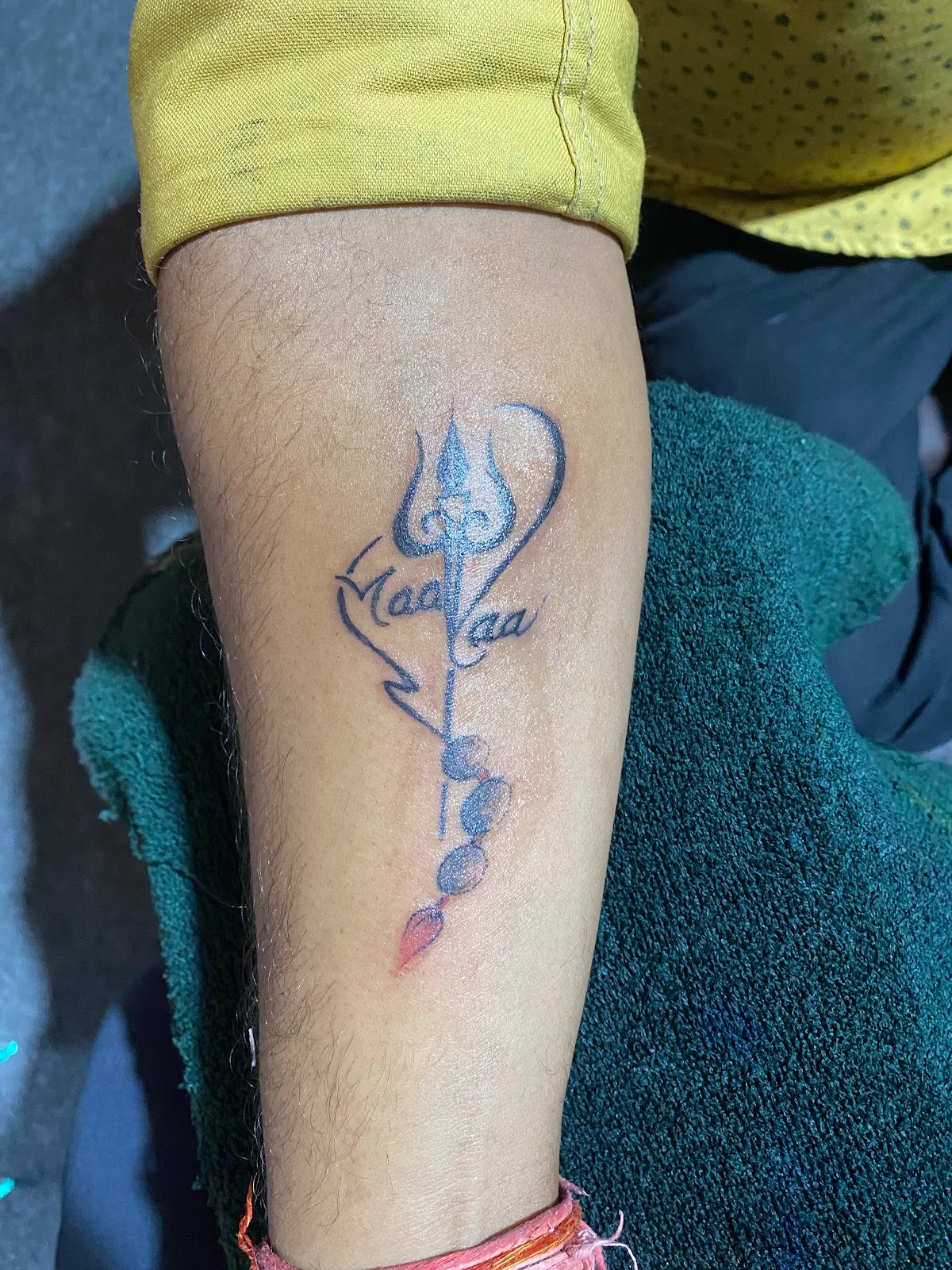 Satyam's tattoos