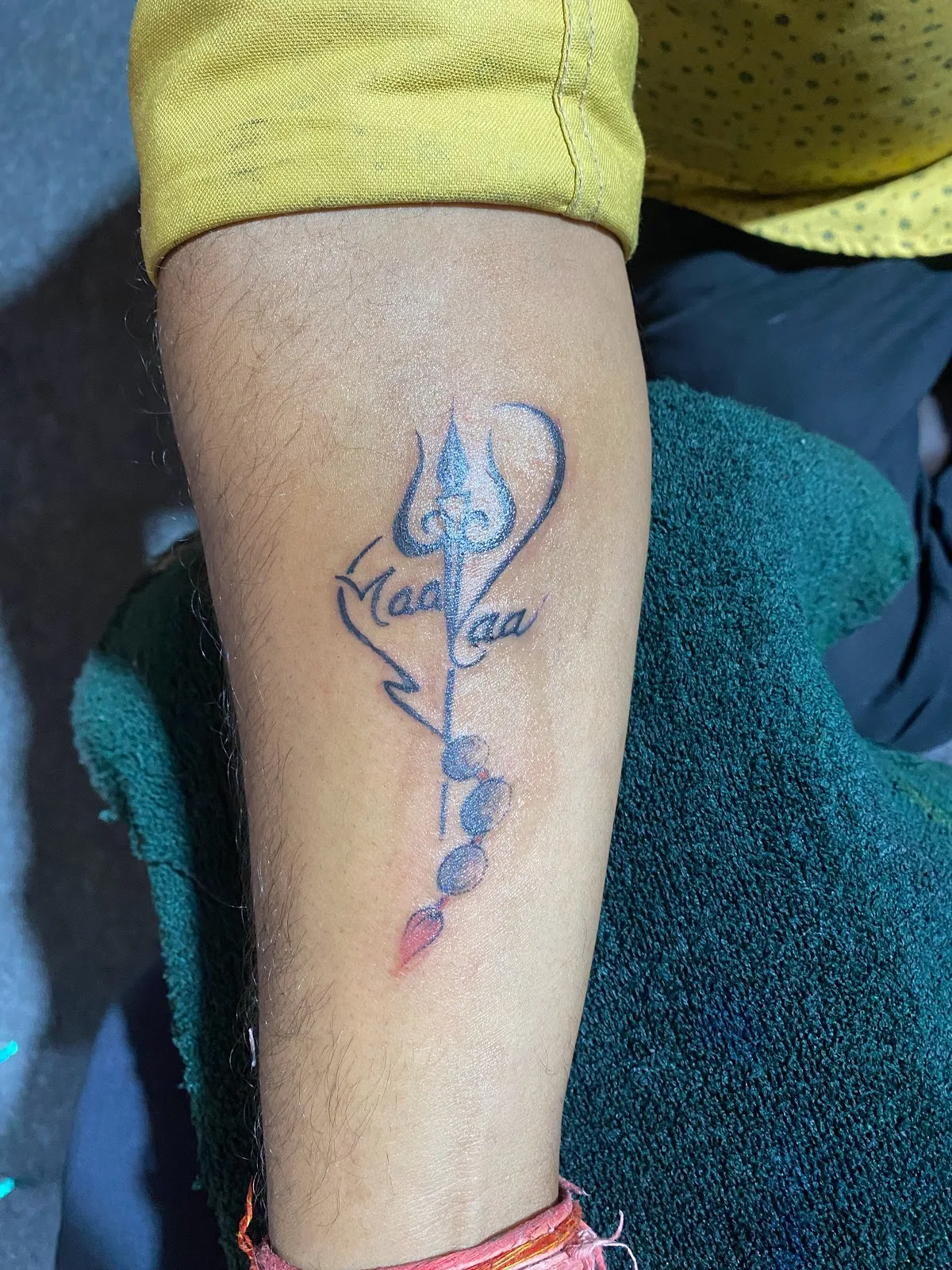 Satyam's tattoos