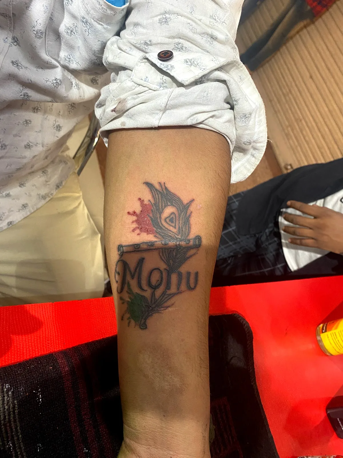 Satyam's tattoos