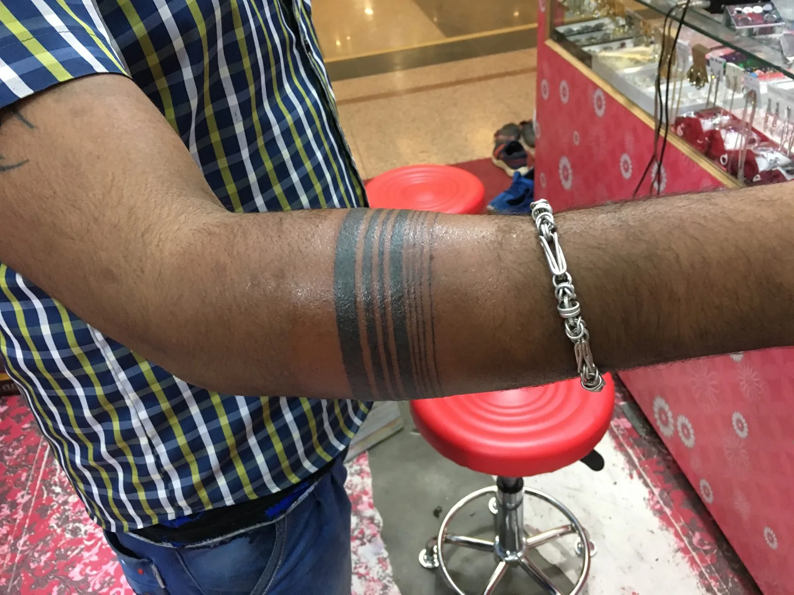 Satyam's tattoos