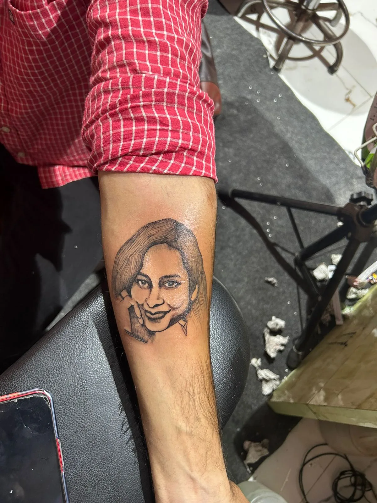 Satyam's tattoos