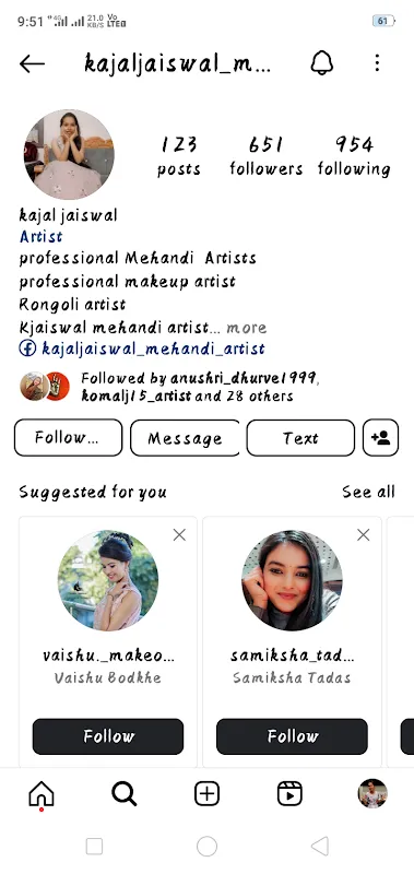 Kajaljaswal_Mehandi _Artist /makeup Artist/Rangoli Artist