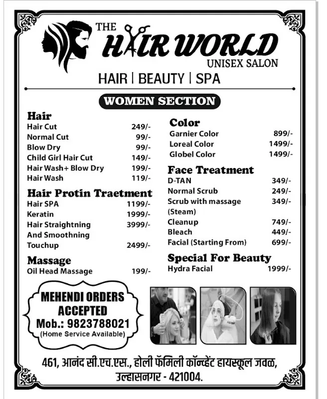 The Hairworld Unisex salon