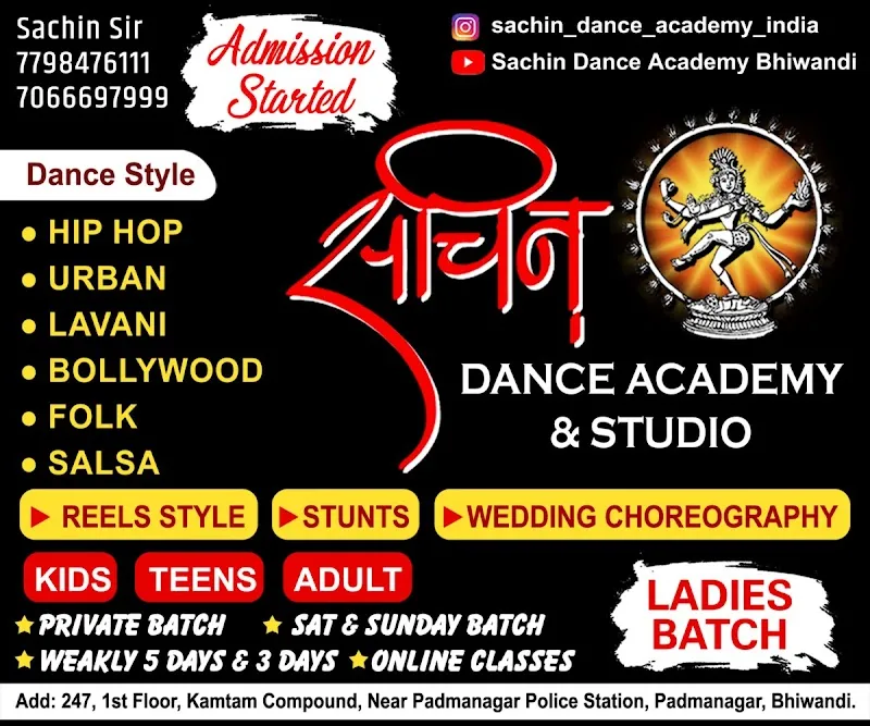 SACHIN DANCE ACADEMY BHIWANDI